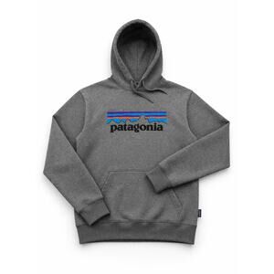 Patagonia Uprisal Hoody Grey Logo Pullover Hoodie Sweatshirt Men's Small